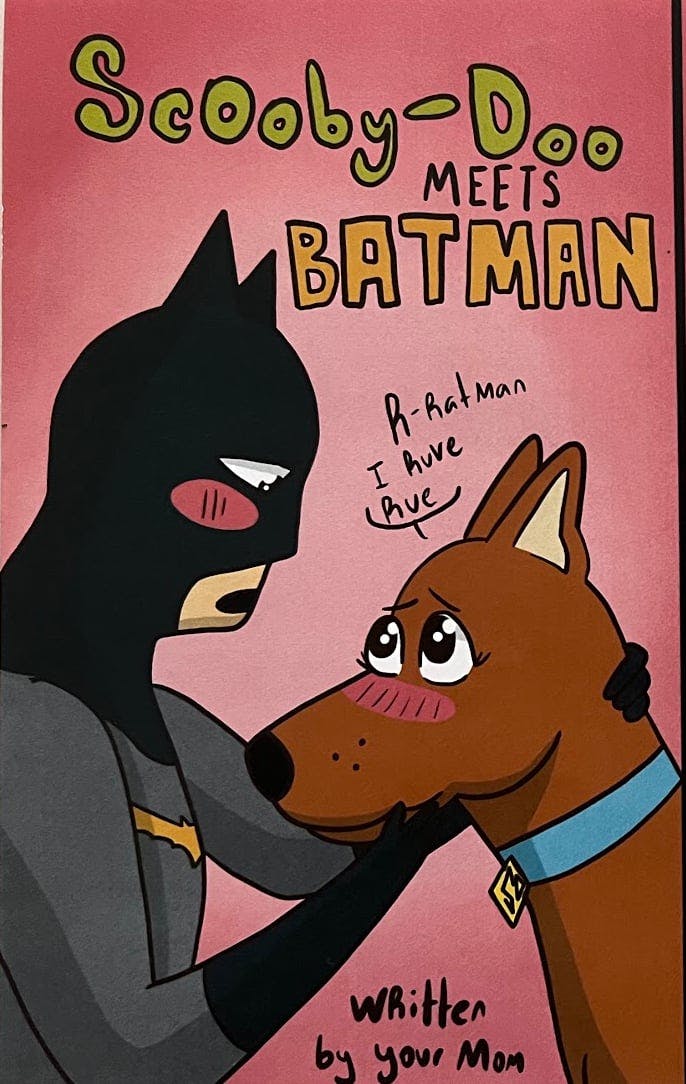 Scooby Doo Meets Batman Cover